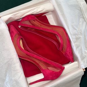 galativi 85 veau velours rete version persan red bottoms Louboutin